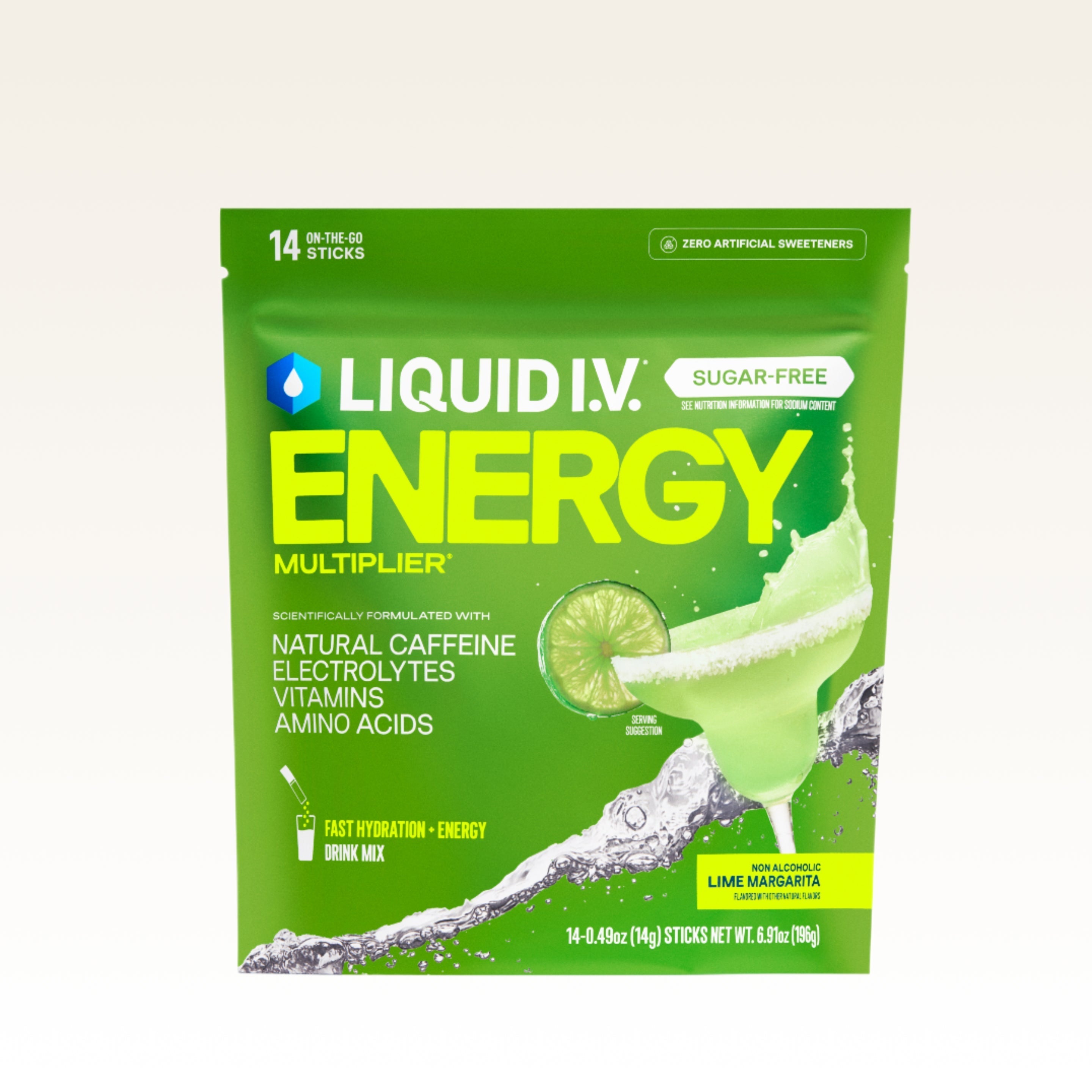 Lime Margarita Mocktail Sugar-Free Energy Multiplier®